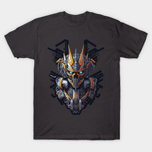 Mecha Skull S01 D52 T-Shirt